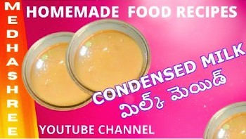 homemade condensed milk